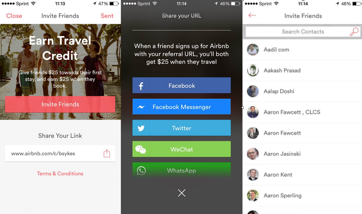 Airbnb Refer a Friend Software