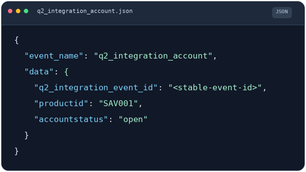 API call for a bank referral program