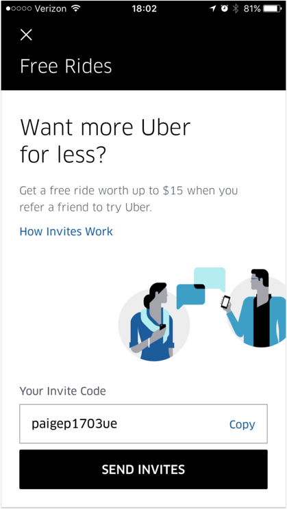 40 mobile examples uber