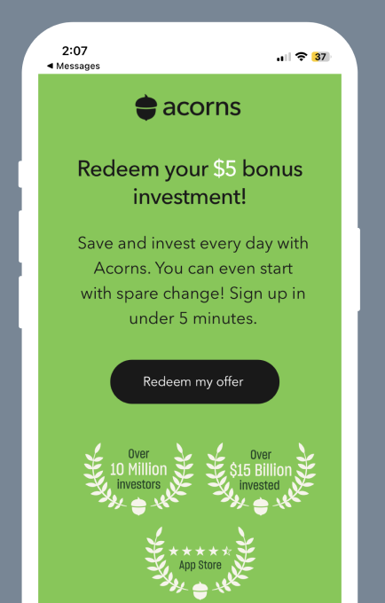 Two examples of a branded referral campaign