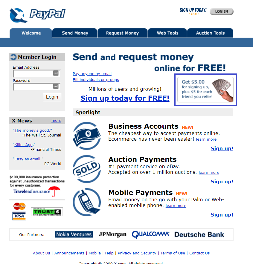paypal finserv referral program