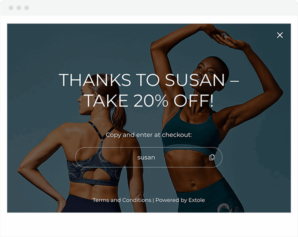 Extole Referral Software Platform Email