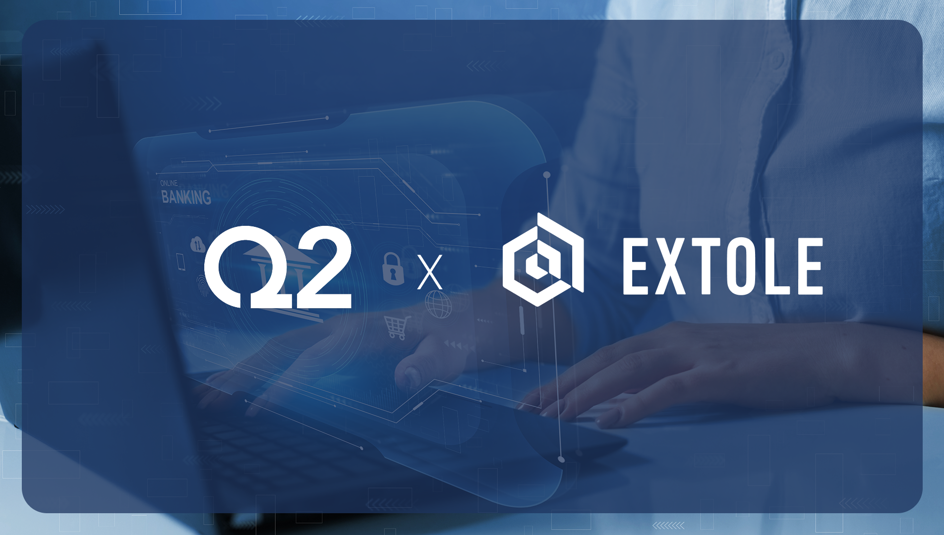 Digital banking referral program integration with Q2 and Extole