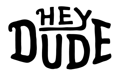 Hey dude logo