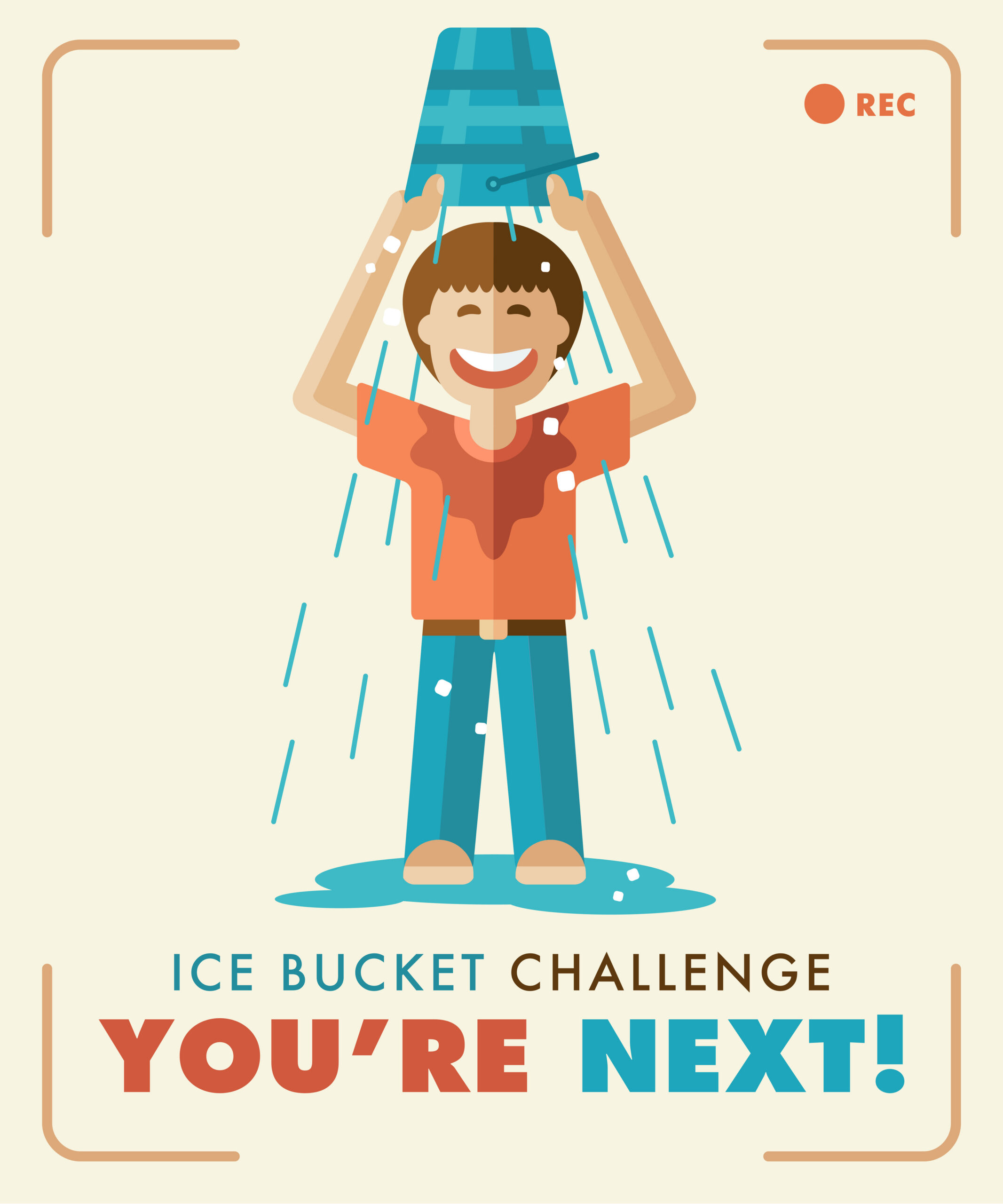 Best examples of social marketing: ALS Ice Bucket Challenge Social Media Charity Activity.