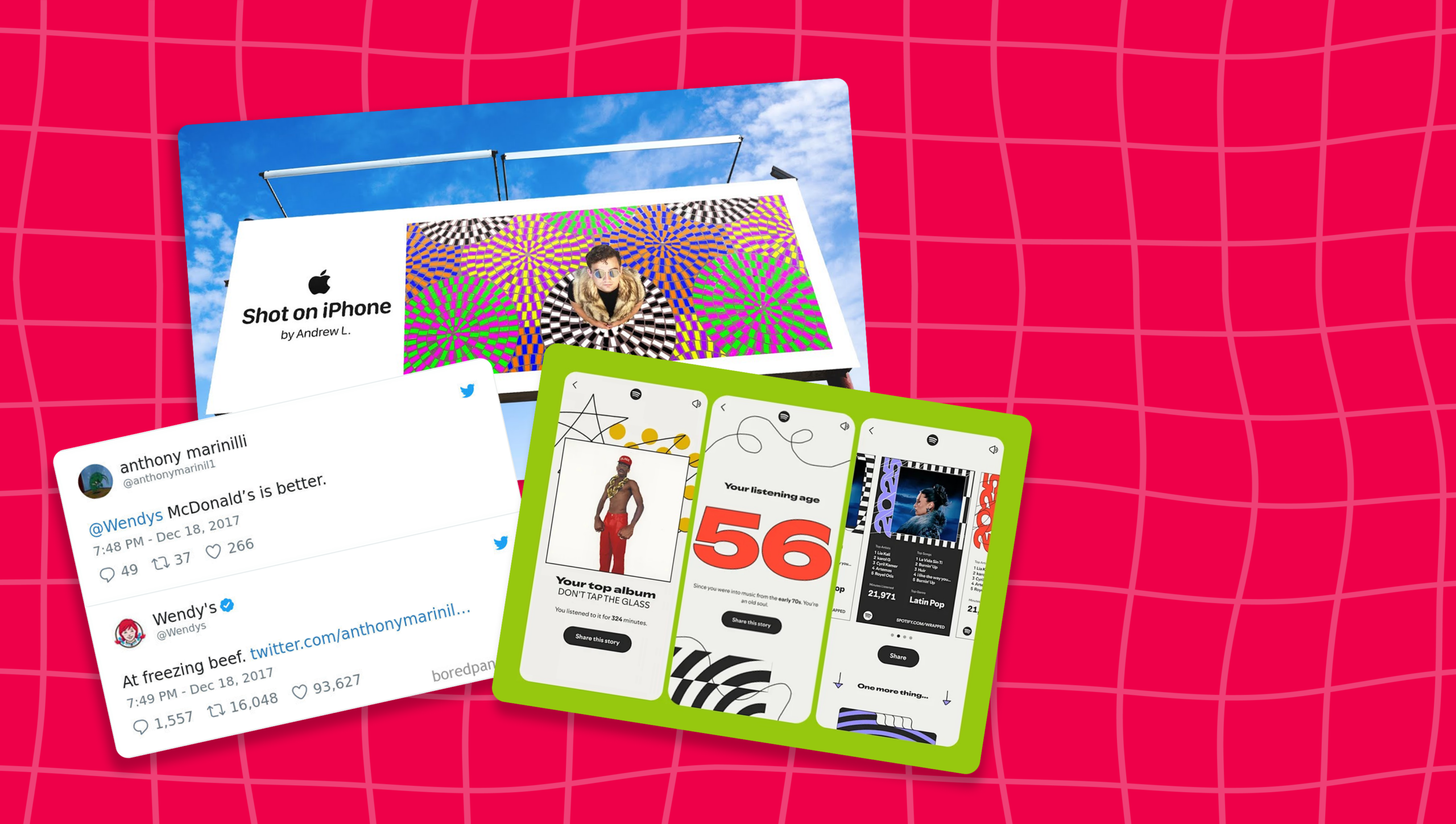 Social marketing campaign examples with screenshots