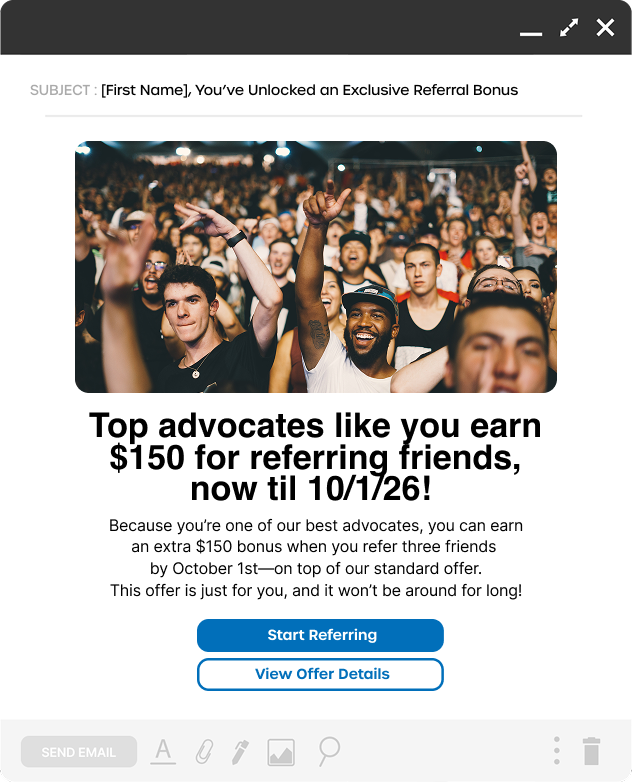 Referral ideas that increase repeat purchases: Segmented and targeted rewards